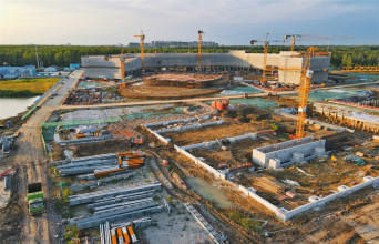 大科學(xué)裝置建設(shè)現(xiàn)場