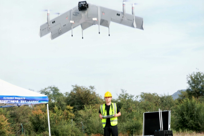 智能無人機應用領域比賽現(xiàn)場