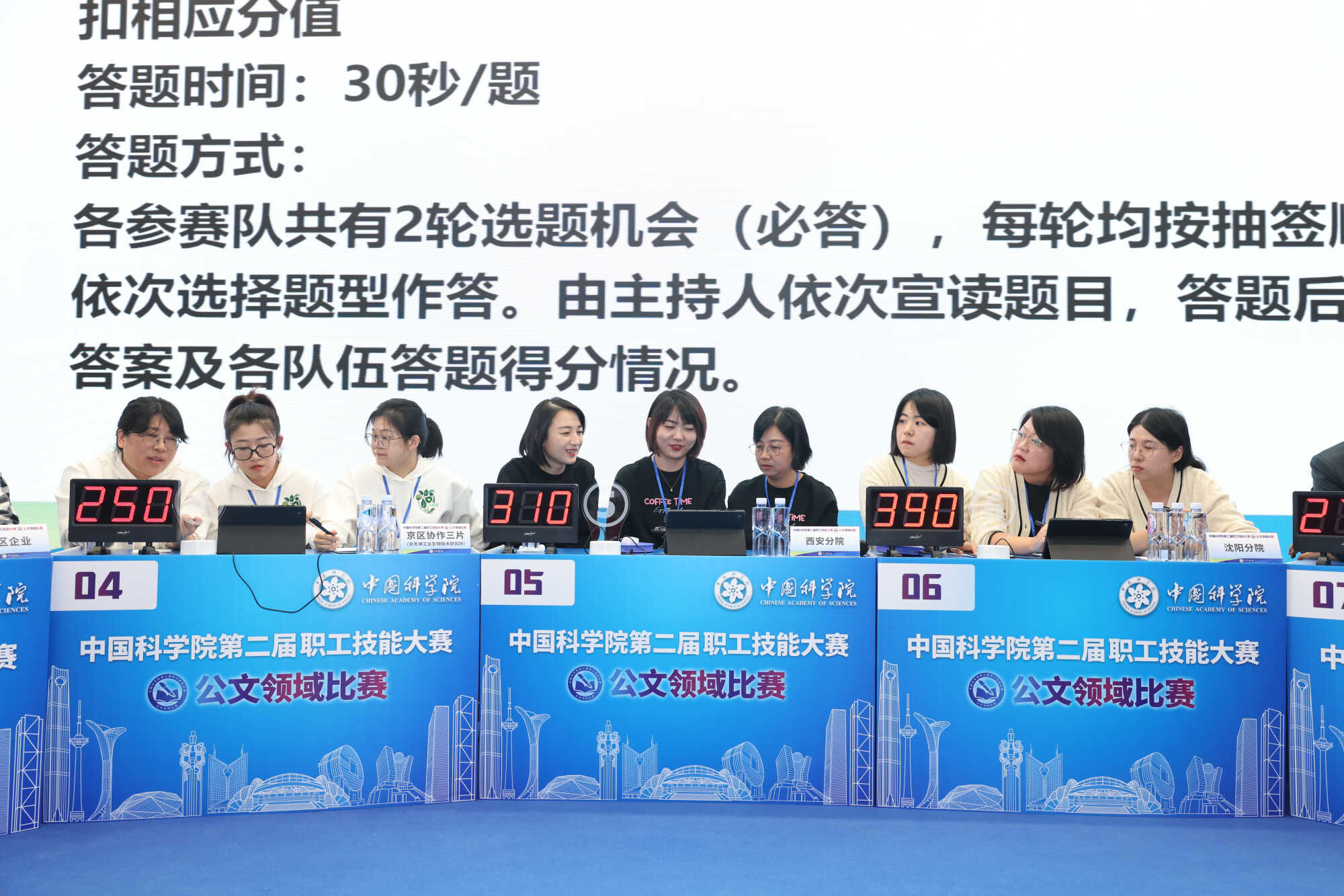 公文領(lǐng)域-比賽現(xiàn)場