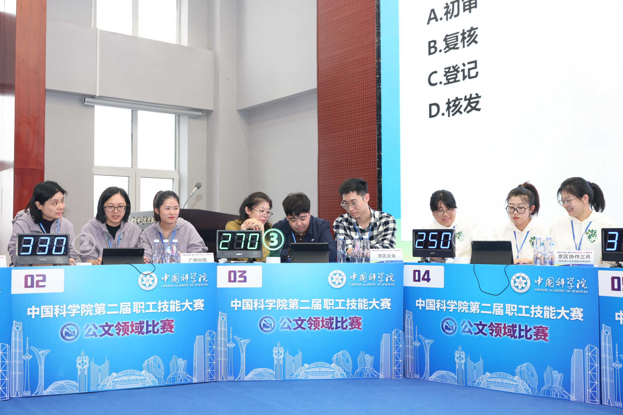 公文領(lǐng)域-比賽現(xiàn)場