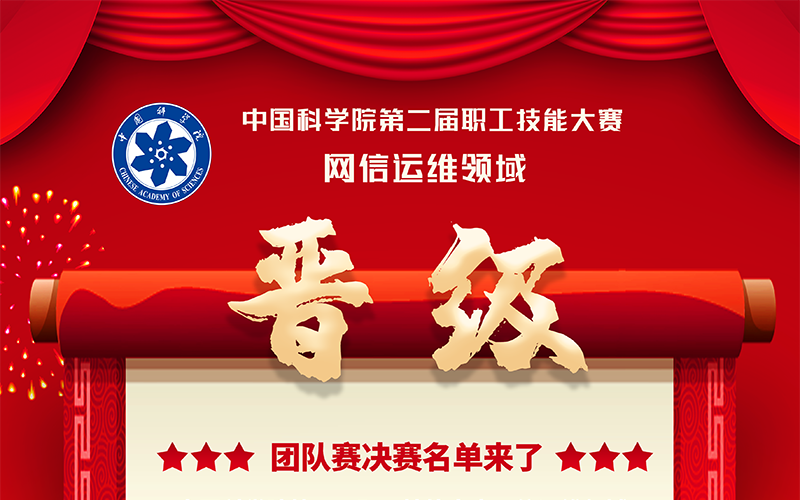 中國科學(xué)院第二屆職工技能大賽網(wǎng)信運維領(lǐng)域團(tuán)隊半決賽收官<br/>