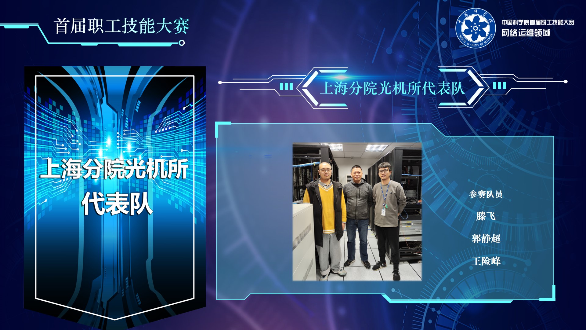 上海分院光機(jī)所代表隊(duì)